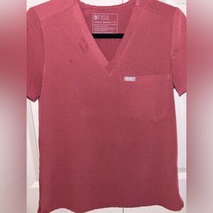 Figs DARK CHERRY scrub set